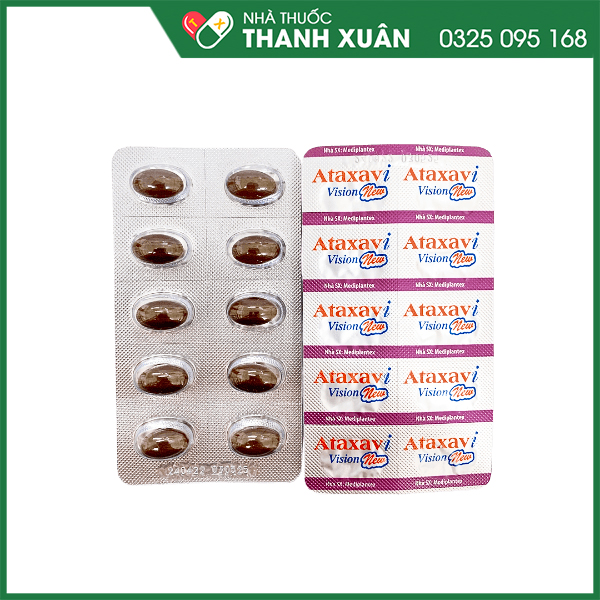 Ataxavi Vision New hỗ trợ giảm nguy cơ thoái hóa điểm vàng